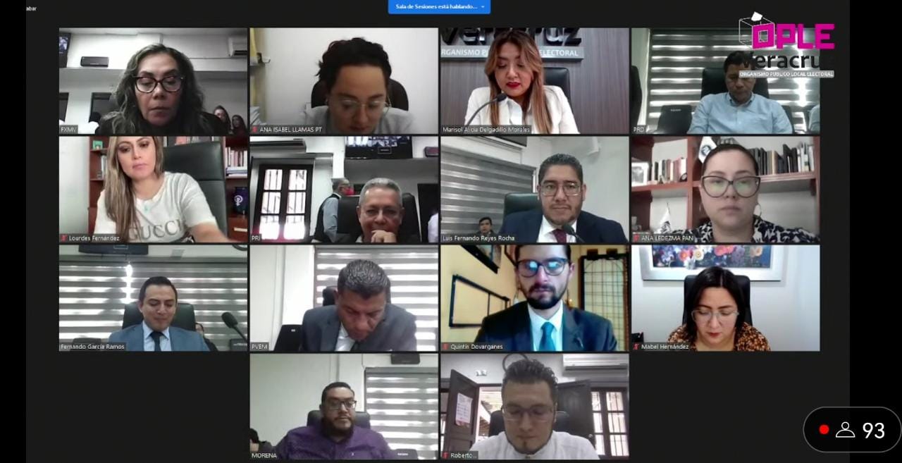 El Consejo General del OPLE Veracruz aprueba la reprogramación del POA ...