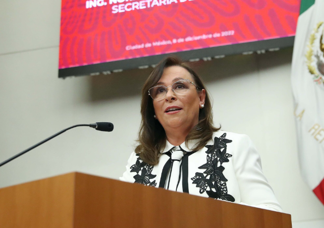 En Veracruz no hay terrorismo, coincido con la presidenta Claudia Sheinbaum: Rocío Nahle | FOTO SENADORES MORENA